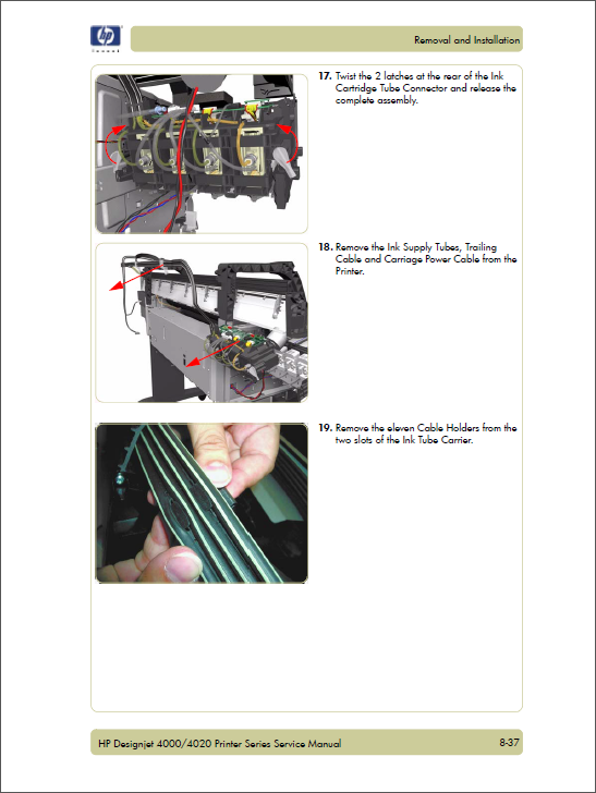 HP Designjet 4020 Service Manual-5